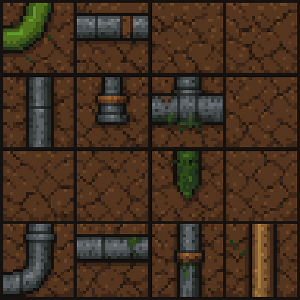 Underground tileset